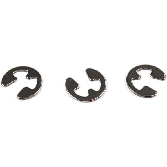 .875" E-Style Retaining Rings / Stainless Steel - 100 Piece Carton