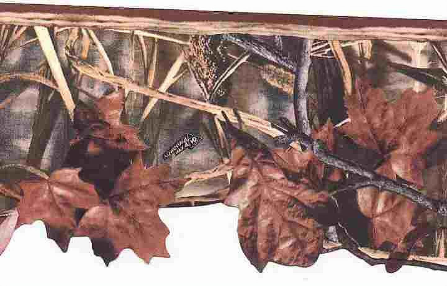 YORK WALLCOVERINGS 875309 Diecut Advantage Max 4 Camo Wallpaper Border JL1027b