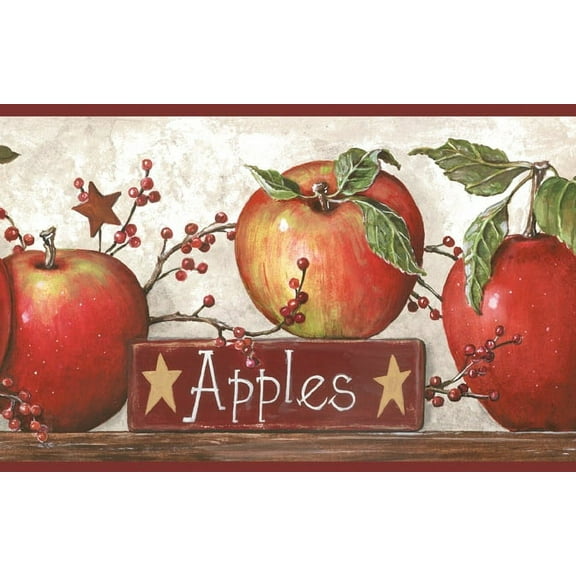 877803 Apples Wallpaper Border CB5557bd