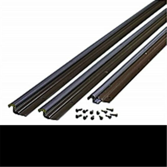 87783 84 x 36 in. Brown Vinyl Clad Foam With Aluminum Stop Weatherstrip