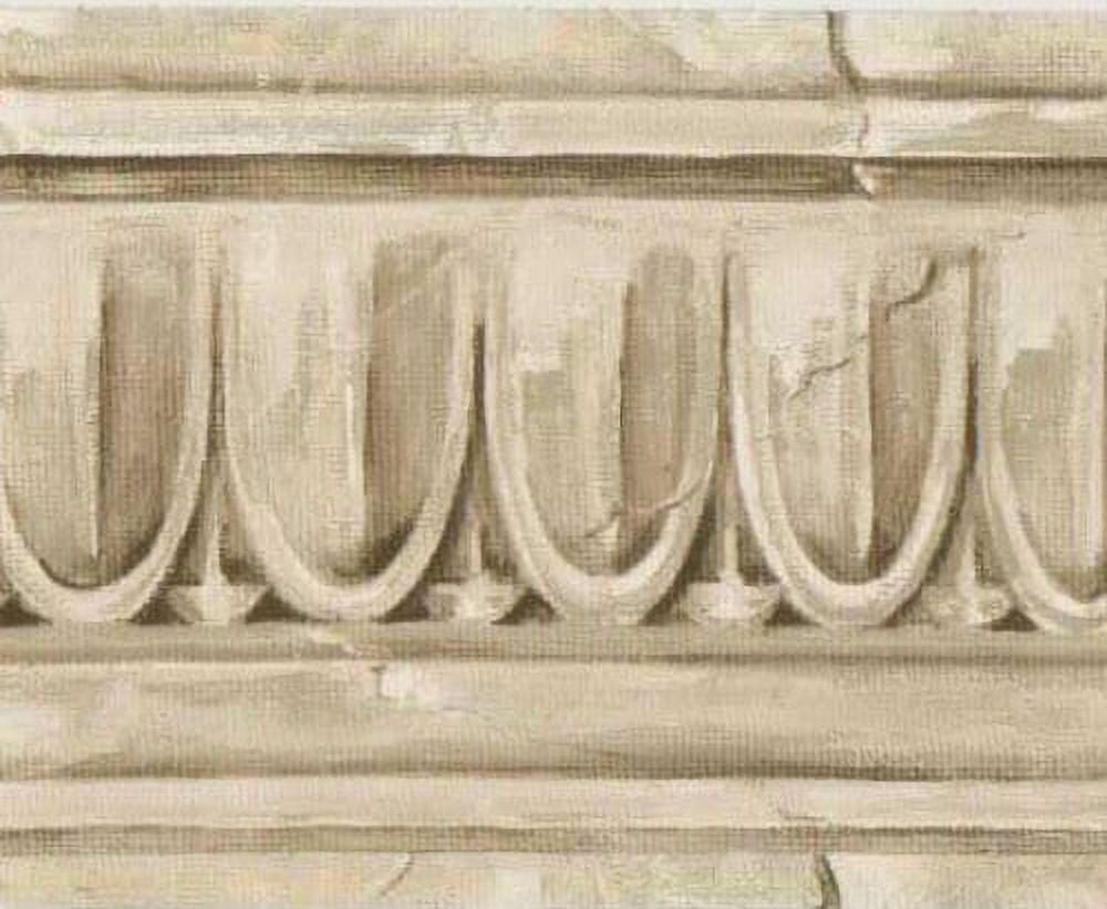 877972 Architectural Crown Moulding Wallpaper Border 30706230