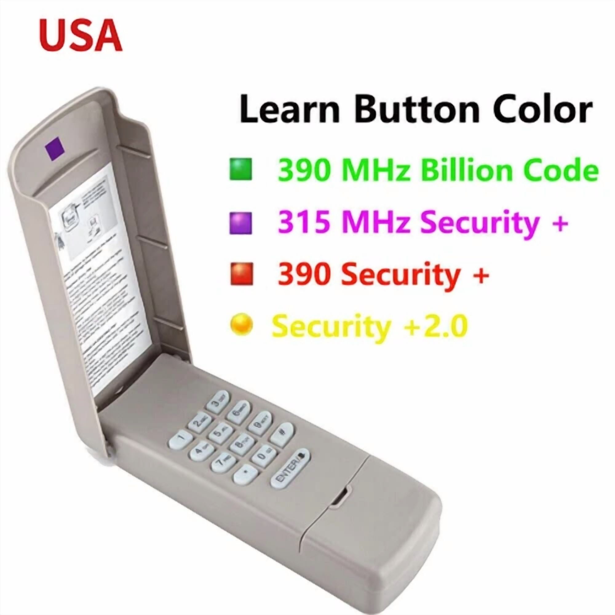 877Lm For Liftmaster Craftsman Garage Door Keypad Entry Opener Keyless ...