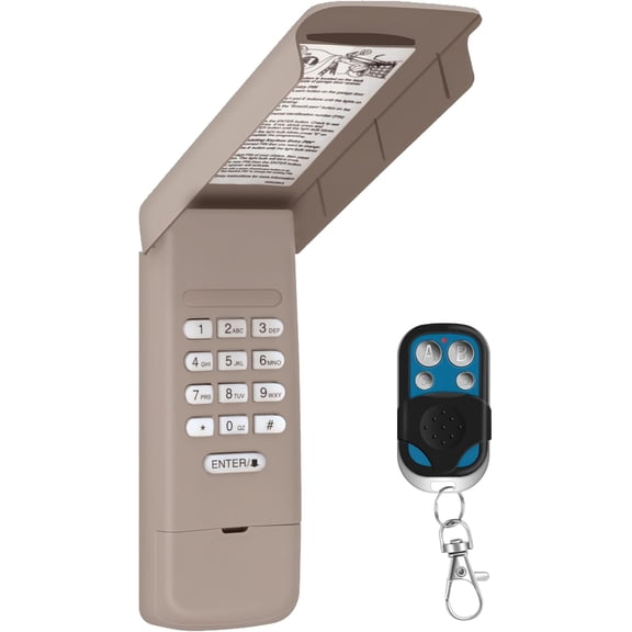 877MAX 893MAX Universal Garage Door Opener Keypad & Remote12-Year-Warranty