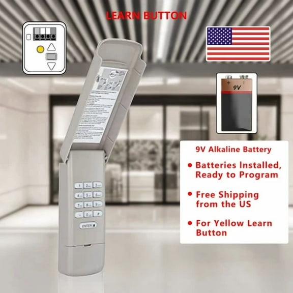 877Max 877Lm 878Max Garage Door Opener For All Chamberlain Liftmaster Keypad Us