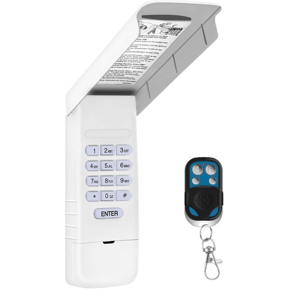 877Max 893Max Universal Garage Door Opener Keypad & Remote12 Year Warranty