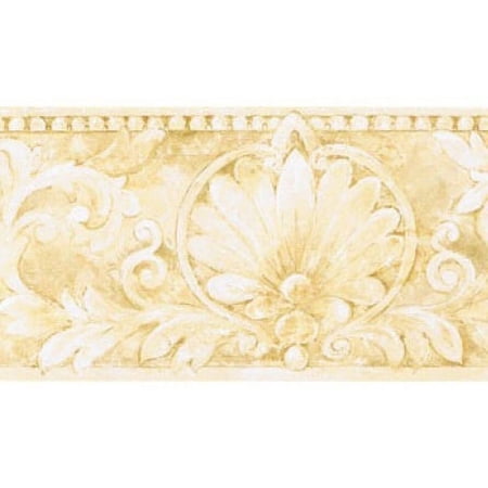 879064 Acanthus and Scrolls Architectural Wallpaper Border IL42008b