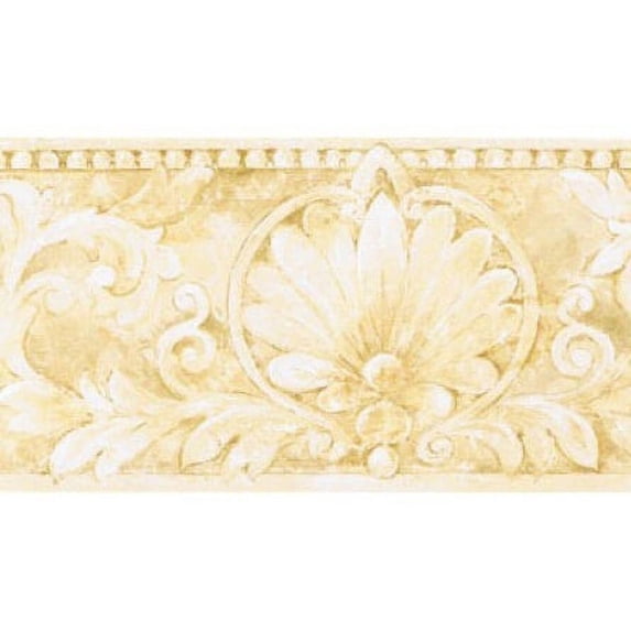 879064 Acanthus and Scrolls Architectural Wallpaper Border IL42008b