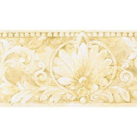 879064 Acanthus and Scrolls Architectural Wallpaper Border IL42008b