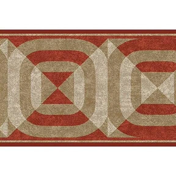 879420 Contempo Bull's Eye Wallpaper Border BG1692bd