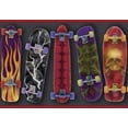 thumbnail image 1 of 879866 Airbrush Skateboards Wallpaper Border BVB92052b, 1 of 1