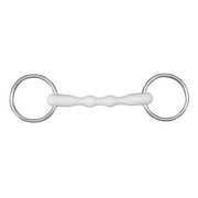 87ER 5" Happy Mouth Shaped Mullen Loose Ring Horse Bit Stainless Steel
