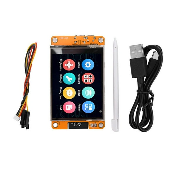 87X49Mm 4Pcs/Set Development Board For Esp32 For Arduino Lvgl Wifi&Bt Development Board 240*320 Display Screen Accessories Parts