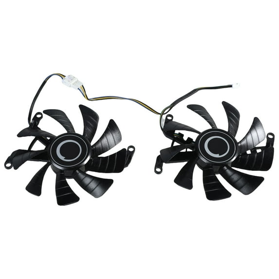 87mm Graphics Card Cooling Fan with 4Pin Connectors for RTX2060 2070 SUPER GTX1660 Enhanced Heat Dissipation