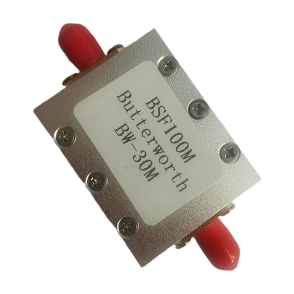 88-108M Band Stop Filter Passive Notch Filter 100MHZ Frequency Signals Interferences 88-108M Bandstop Filter Replacement