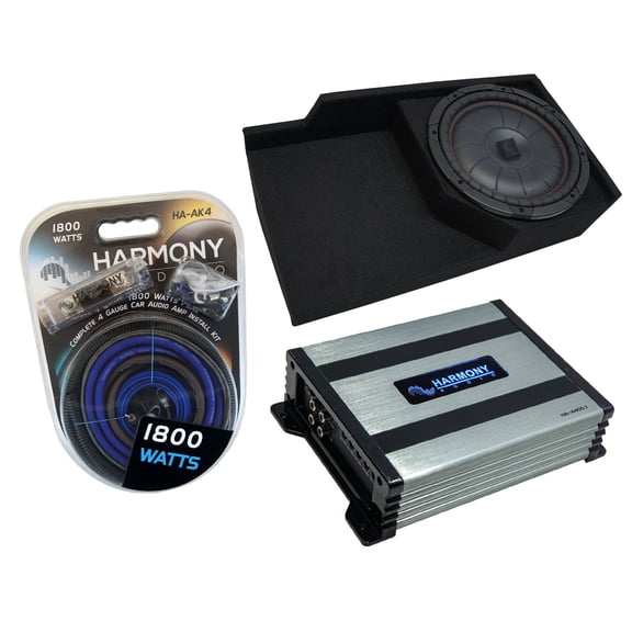 88-98 Chevy CK Silverado Ext Kicker CompVT CVT10 Single 10 Sub Box HA-A400.1