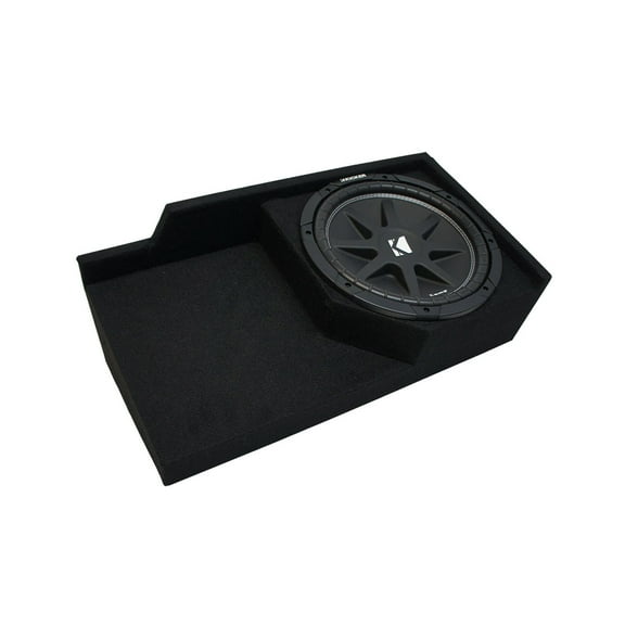 88-98 Chevy CK Silverado Ext Truck Kicker Comp C10 Single 10 Sub Box Final 4 Ohm