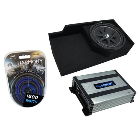 88-98 Chevy CK Silverado Ext Truck Kicker Comp C12 Single 12 Sub Box HA-A400.1