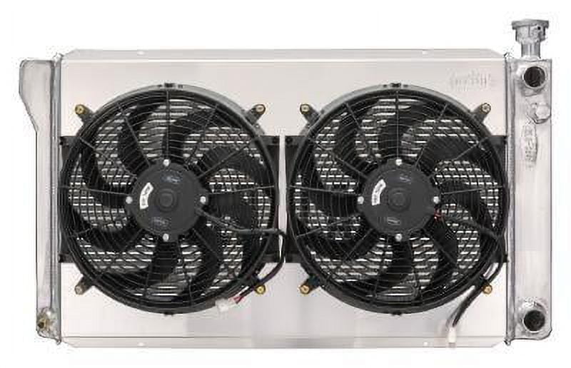 88-98 GM 1500 P/U LS Swap Radiator w/Fans - Walmart.com