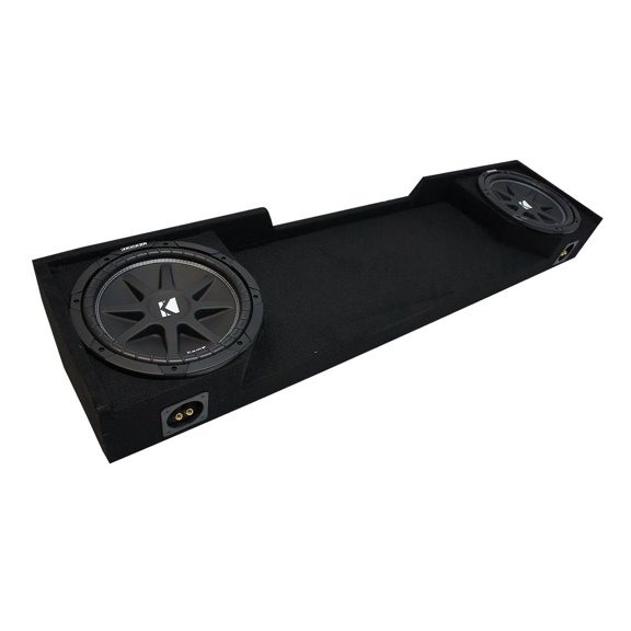88-98 GMC Sierra Ext Cab Truck Kicker Comp C10 Dual 10" Sub Box New Final 2 Ohm