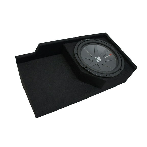 88-98 GMC Sierra Ext Cab Truck Kicker CompR CWR10 Single 10" Sub Box Final 2 Ohm