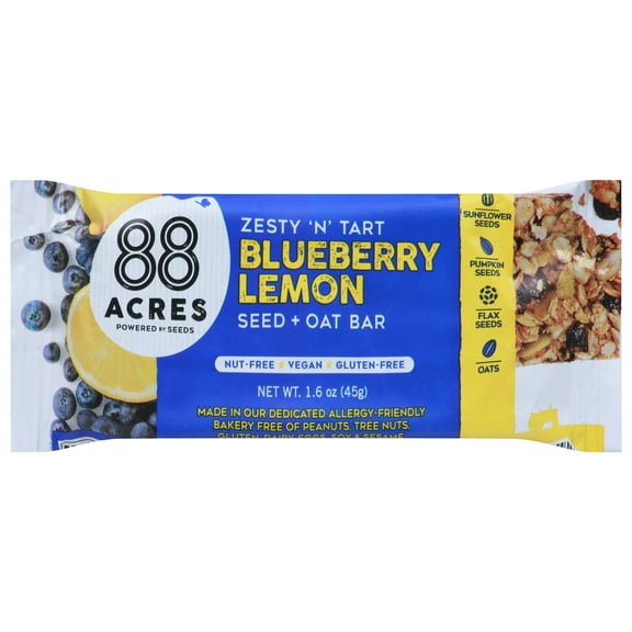 88 Acres Bar Blueberry Lemon Crafted Seed 1.6 oz (Pack of 27)