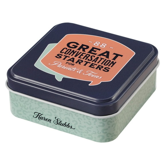 88 Great Conversations Starters for Parents and Teens, 44 Double Sided Cards