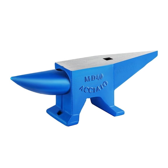 88 Lbs Steel Anvil - Blacksmith Forge Tool - Heavy Duty Metalworking Anvil for Blacksmithing, Jewelry, Riveting, Shaping & Forming - Durable Steel Equipment
