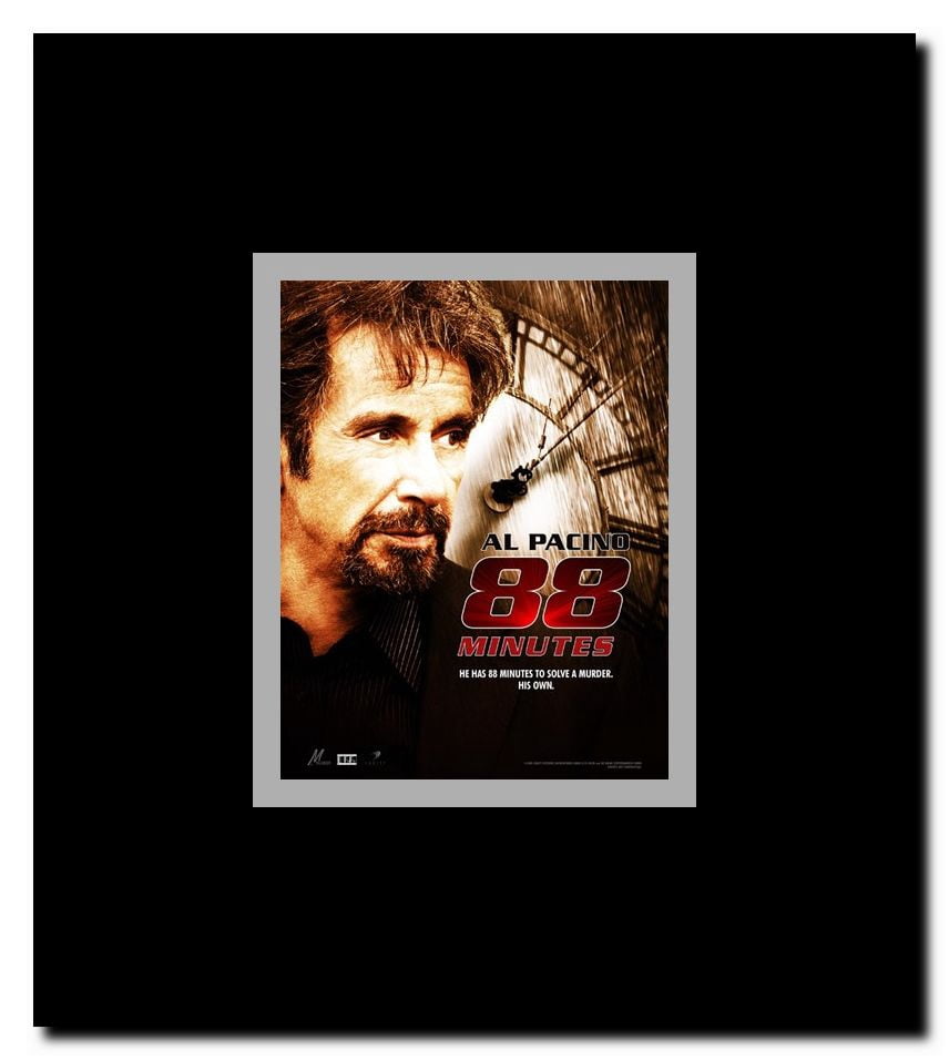 88 Minutes Framed Movie Poster