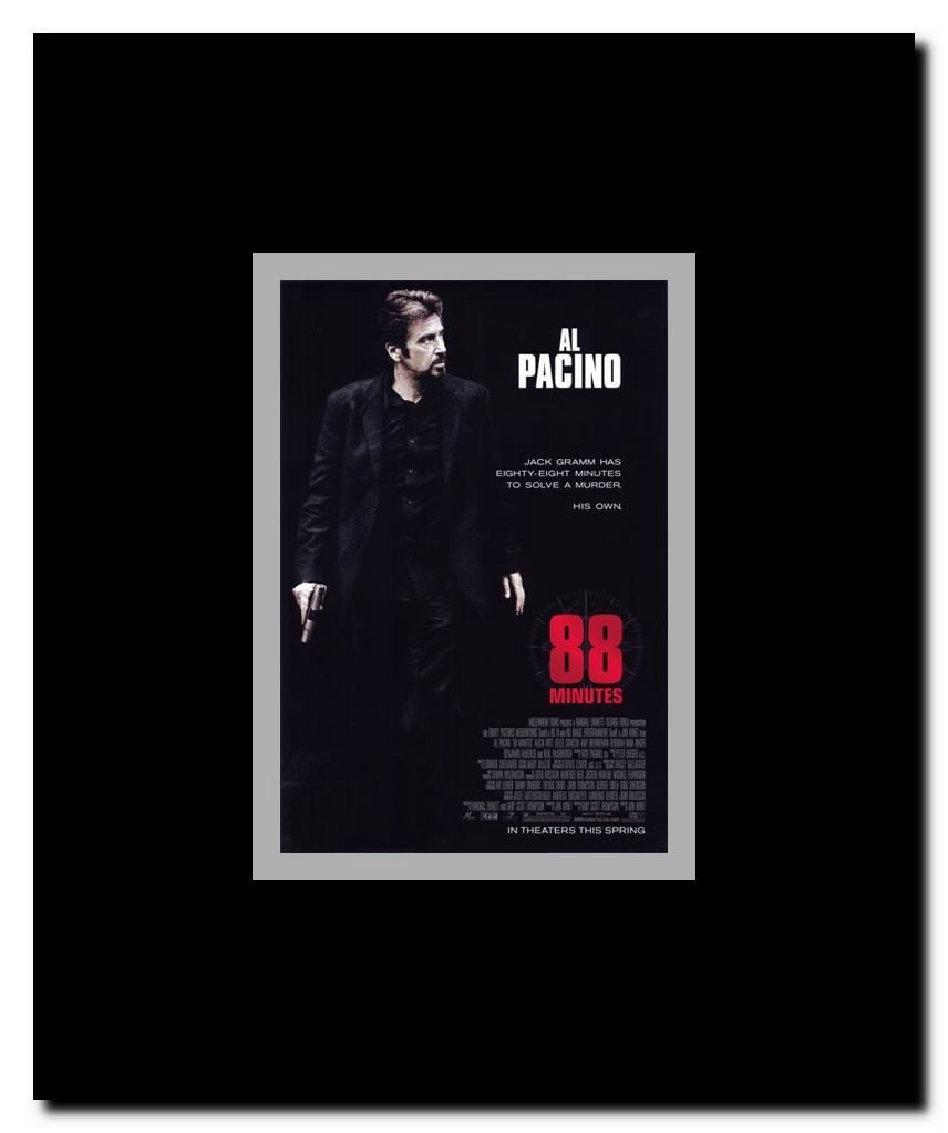 88 Minutes Framed Movie Poster