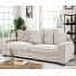 US Pride Furniture 88'' Wide Pillow Back Sofa, White