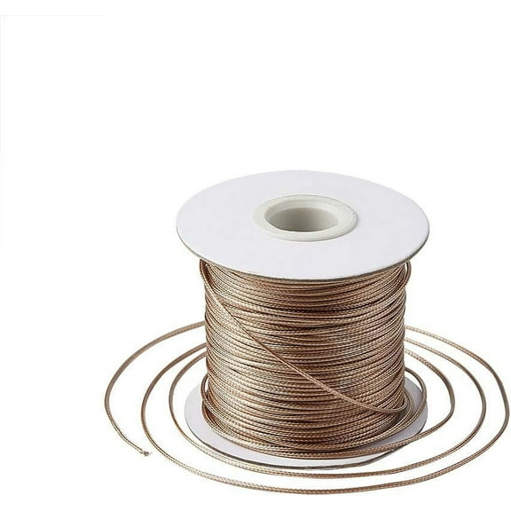 88 Yards 1mm Korean Waxed Polyester Cord Waxed Cord Thread Beading String