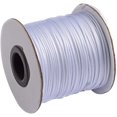 thumbnail image 1 of 88 Yards 1mm Waxed Polyester Cord Korean Waxed Cord Thread Beading String Bead Cord White for Jewellery Bracelets Craft Making, 1 of 8