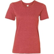 880 Anvil Ladies Light Weight T-Shirt Heather Red XL