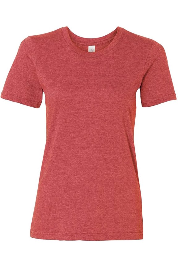 880 Anvil Ladies Light Weight T-Shirt Heather Red XL