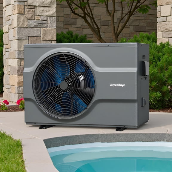 88000 BTU Electric Pool Heater For 24000Gallon Swimming Pool Heat Pump,Inground and Above Ground,WiFi Control,Schedule,220V