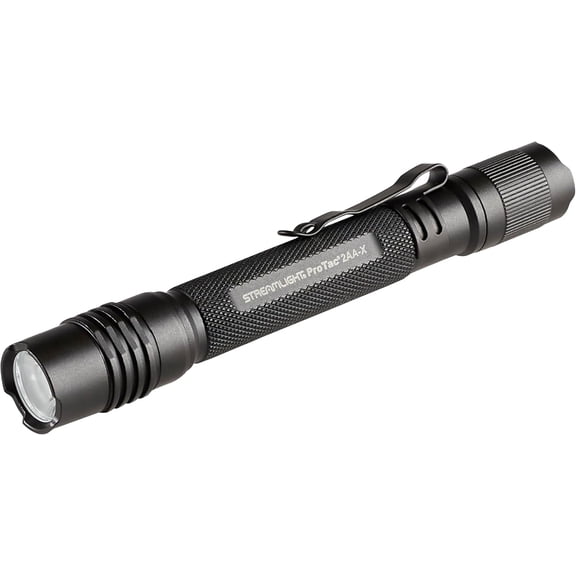88033 ProTac 2AA-X 270-Lumen Multi-Fuel Personal Carry Tactical Flashlight with Alkaline Batteries, Black