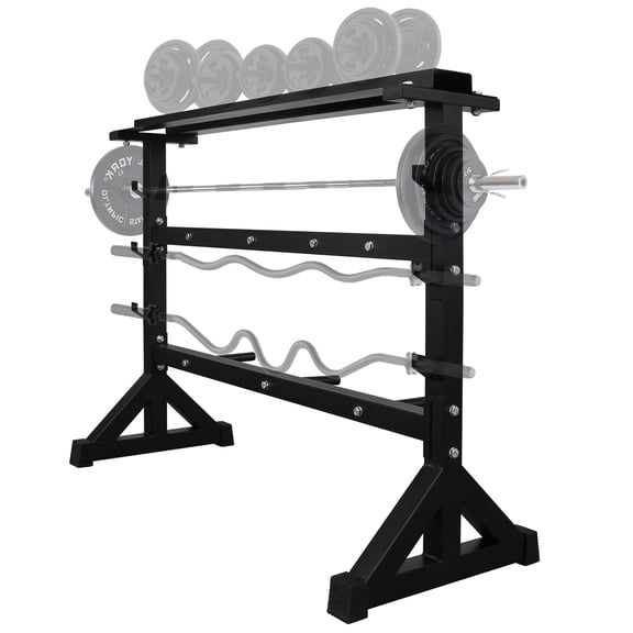 880LBS Dumbbell Rack, 3 Tier Heavy Duty Weight Rack, Steel Dumbbell Storage Stand Holder For Dumbbells Kettlebells, Weight Storage Organizer For Home Gym