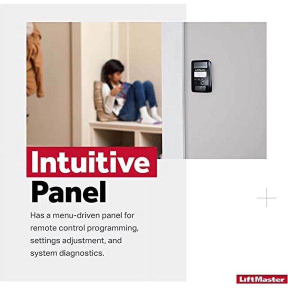880LMW Smart Control Panel ONLY Compatible with LiftMaster MyQ formats Security+ 2.0 and LiftMaster Wi-Fi Garage Door Openers.