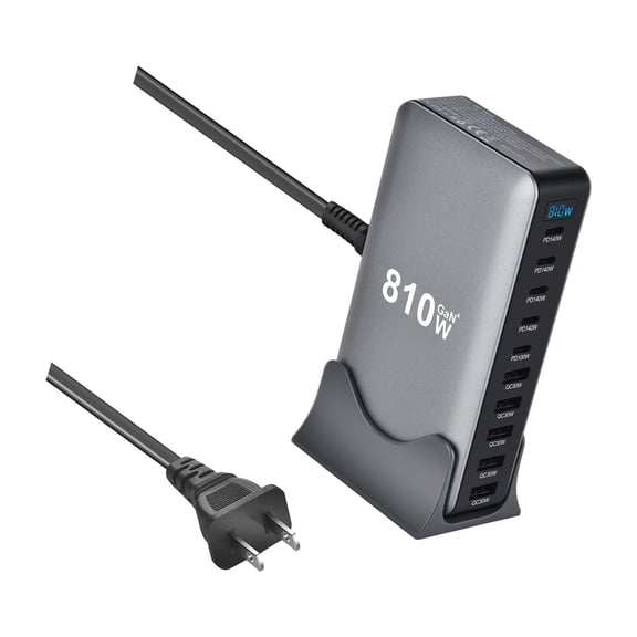 880W USB C Charges Technology Multiple Device Fast Charging with Safety Defense Easy to Carry for Smartphones