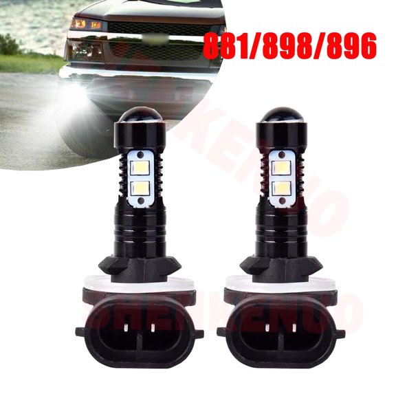 881/896 LED Light Bulbs for Chevrolet Camaro 1998 1999 2000 2001 2002 889 Fog Light 2pcs