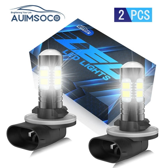 881 LED Fog Light Driving Bulb 862 886 889 894 896 898 6000K Xenon White Xtreme Super Bright,Pack of 2