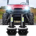 thumbnail image 1 of 881 LED Headlight Bulbs 6000K White 2x - for ATV Polaris Ranger XP 500 700 800 900 1000 2008-2018, 1 of 10