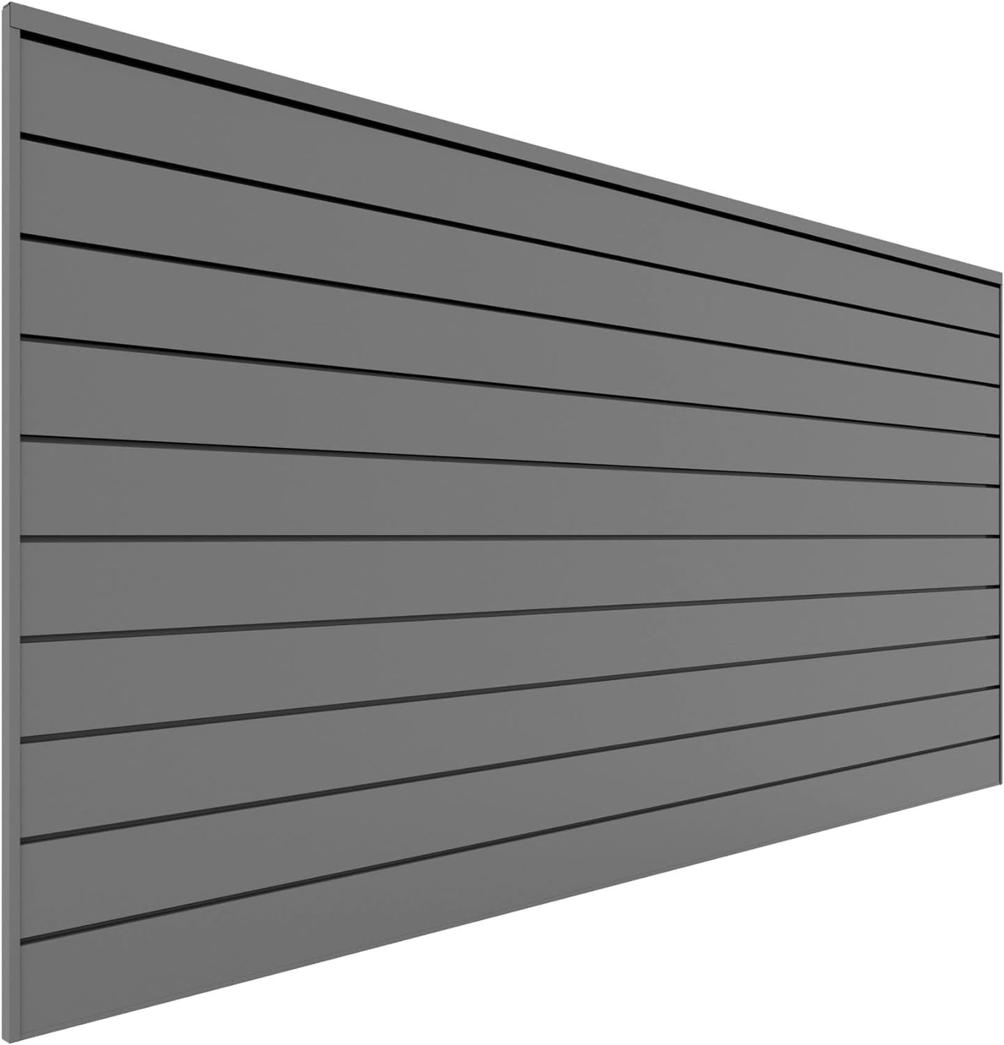 88107 Heavy Duty PVC Slatwall Garage Organizer, 8Feet By 4Feet
