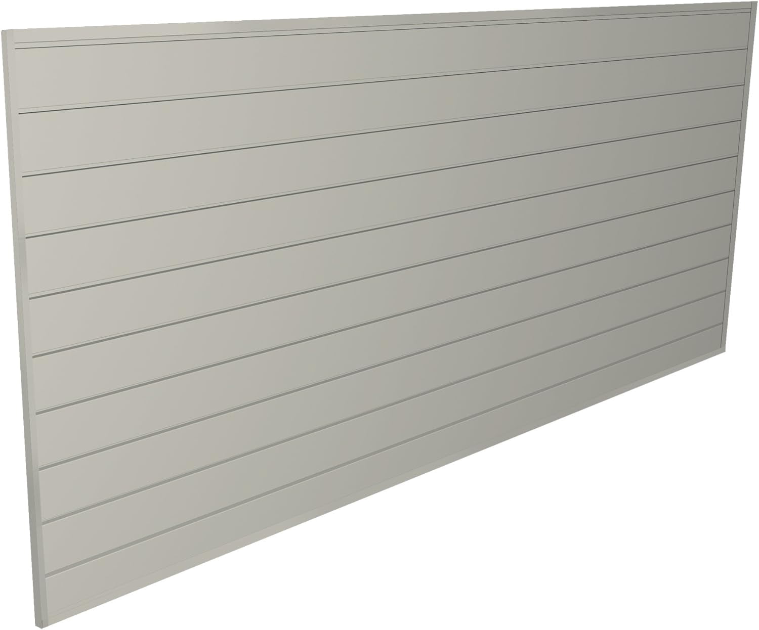 88109 Heavy Duty PVC Slatwall Garage Organizer, 8Feet By 4Feet
