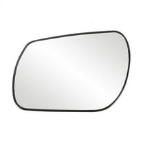 88163 - Fit System Driver Side Non-heated Mirror Glass w/ backing plate, Mazda 3 04-09, Mazda 6 (w/ turbo) 06-08, 4 11/ 16" x 6 11/ 16" x 7 1/ 2"