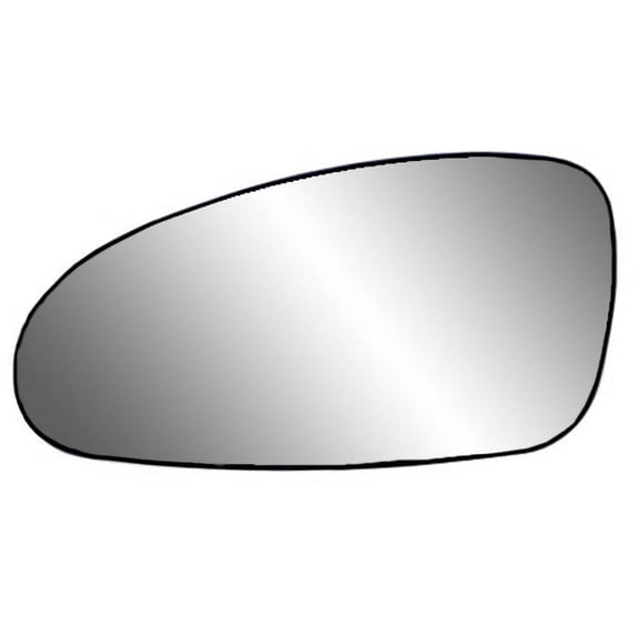 88198 - Fit System Driver Side Non-heated Mirror Glass w/ backing plate, Chevrolet Monte Carlo 00-07, 4 3/ 8" x 8 5/ 16" x 8 11/ 16"