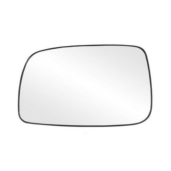 88205 - Fit System Driver Side Non-heated Mirror Glass w/ backing plate, Toyota Camry Hybrid, Sedan 07-11, 4 3/ 16" x 6 7/ 8" x 7 1/ 4" US Built