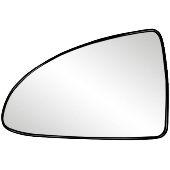 88206 - Fit System Driver Side Non-heated Mirror Glass w/ backing plate, Chevrolet Malibu Base, LS Model 04-08, Malibu SS Model 06-07, G6 05-10, 4 7/ 8" x 7 1/ 8" x 7 13/ 16"