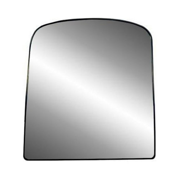 88249 - Fit System Driver Side Non-heated Mirror Glass w/ backing plate, Chevrolet Avalanche 03-13, Silverado, Sierra 03-18, Suburban, Yukon 03-14 (tow Mirror top lens, 1st design, w/ o signal)