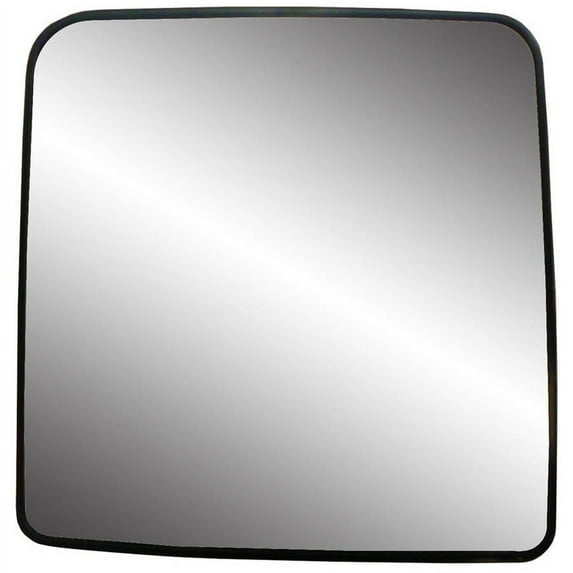 88266 - Fit System Driver Side Non-heated Mirror Glass w/ backing plate, Jeep Wrangler 11-17, Wrangler JK 2018, 6 5/ 16" x 6 1/ 8" x 8 1/ 8"